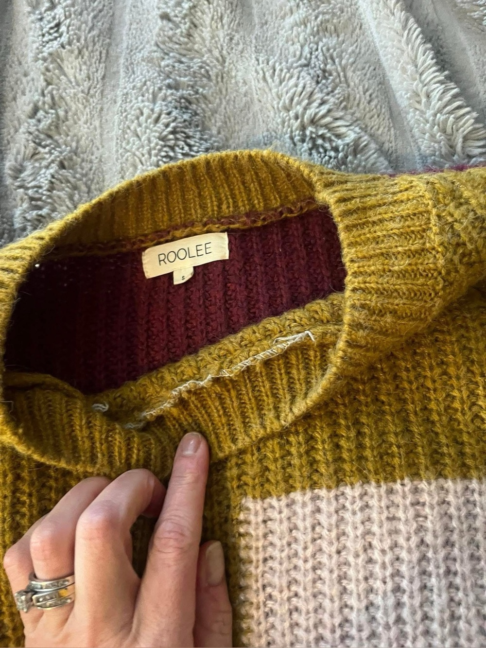 Roolee size small sweater. Fits medium as well. - Picture 2 of 2